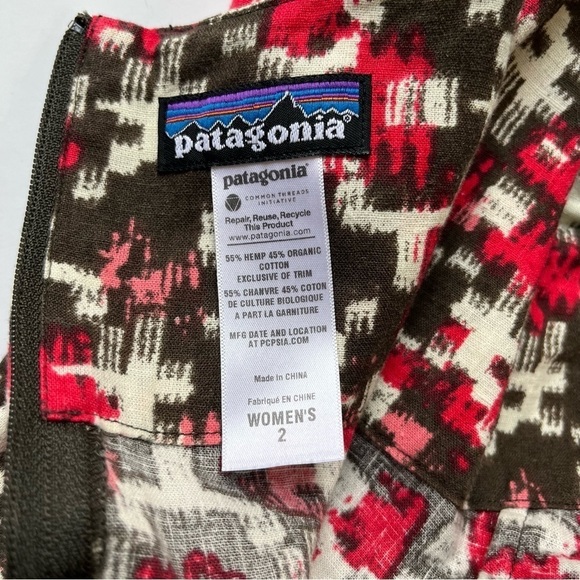 Patagonia Summertime Dress Odalisque Silt Hemp Organic Cotton
Blend - Picture 2 of 7